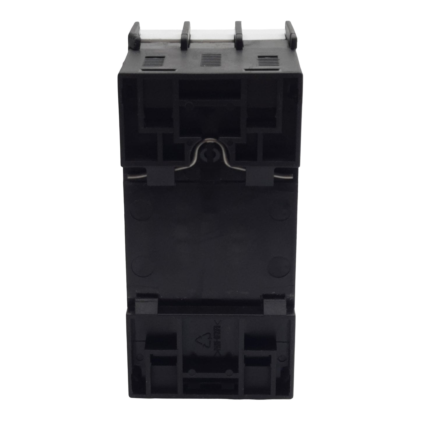 Used Siemens 3RV1021-1BA15 Motor Starter, 3-Pole 1NO 1NC, 1.4-2A 600VAC, DIN Rail