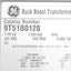Used General Electric 9T51B0128 Buck Boost Transformer, 120/240VAC Pri, 16/32VAC Sec