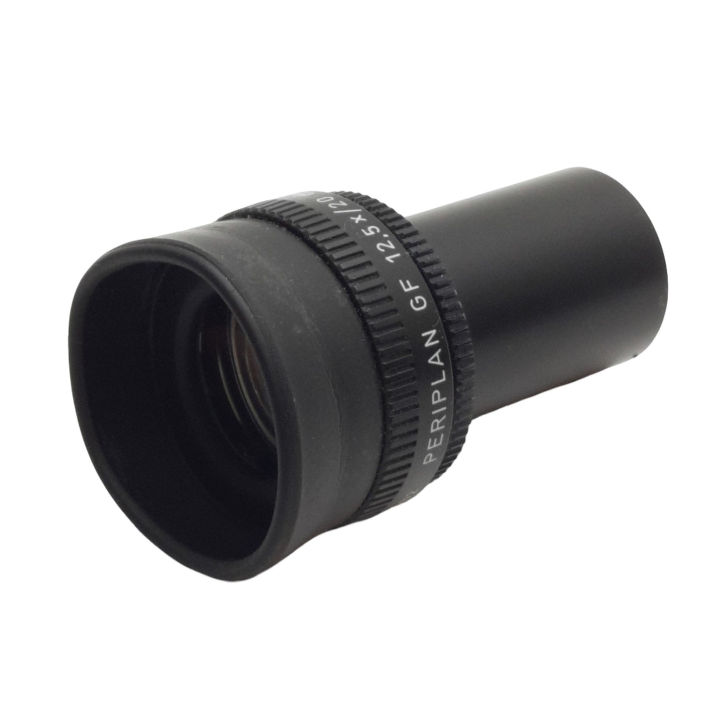 Used Leitz Wetzlar 519882 Adjustable Microscope Eyepiece Periplan GF 12.5x/20 *Crack*