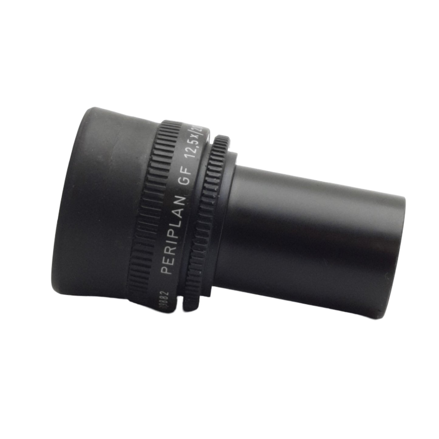 Used Leitz Wetzlar 519882 Adjustable Microscope Eyepiece Periplan GF 12.5x/20 *Crack*