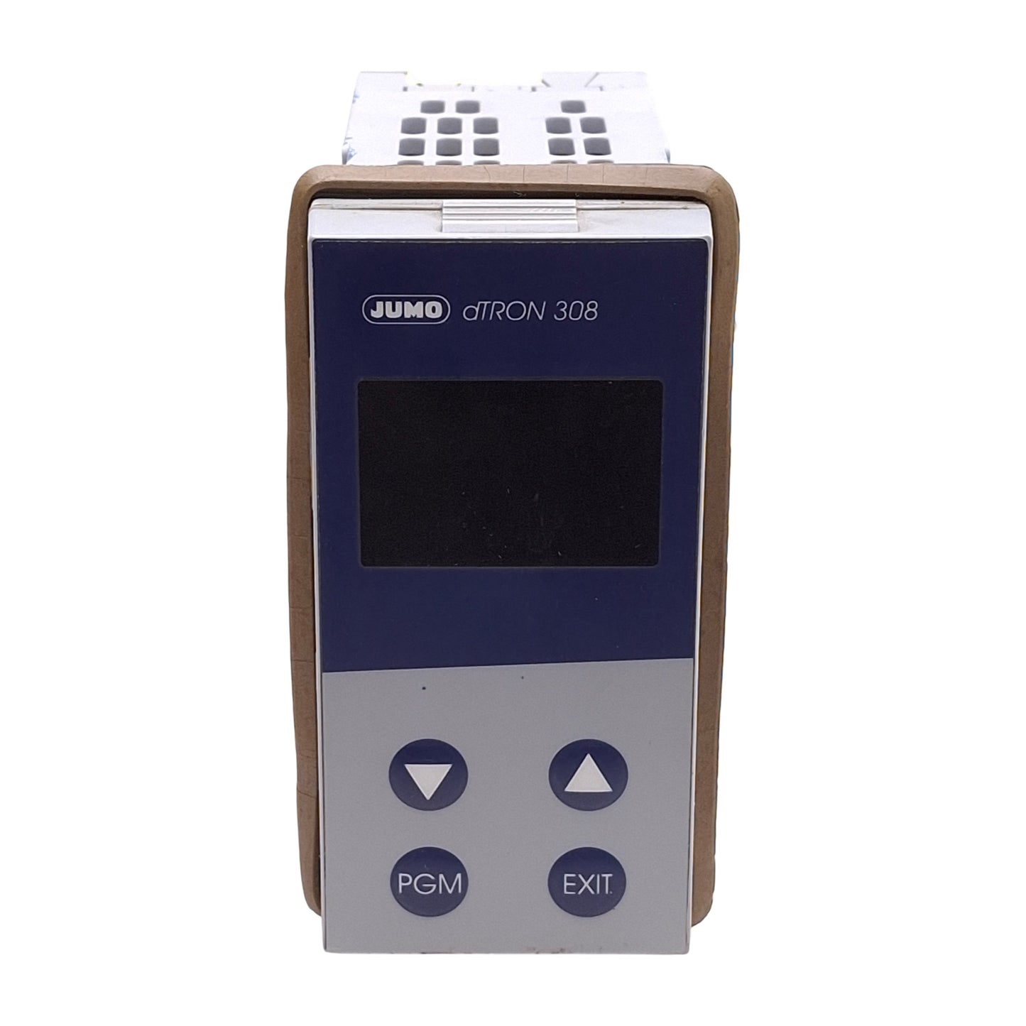Used Jumo 703042/182-400-25/000,000 dTRON 308 Compact Controller 20-30VAC/DC 1/8 DIN