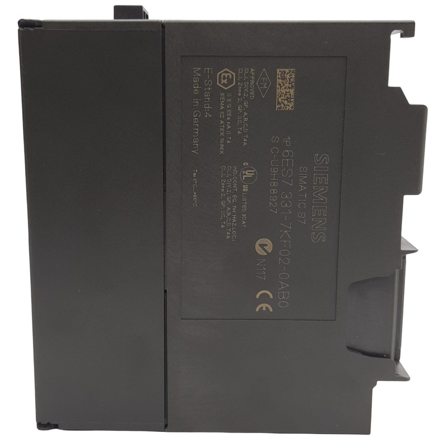 Used Siemens 6ES7 331-7KF02-0AB0 SIMATIC S7 Analog Input Module 8AI, 24VDC, 30mA