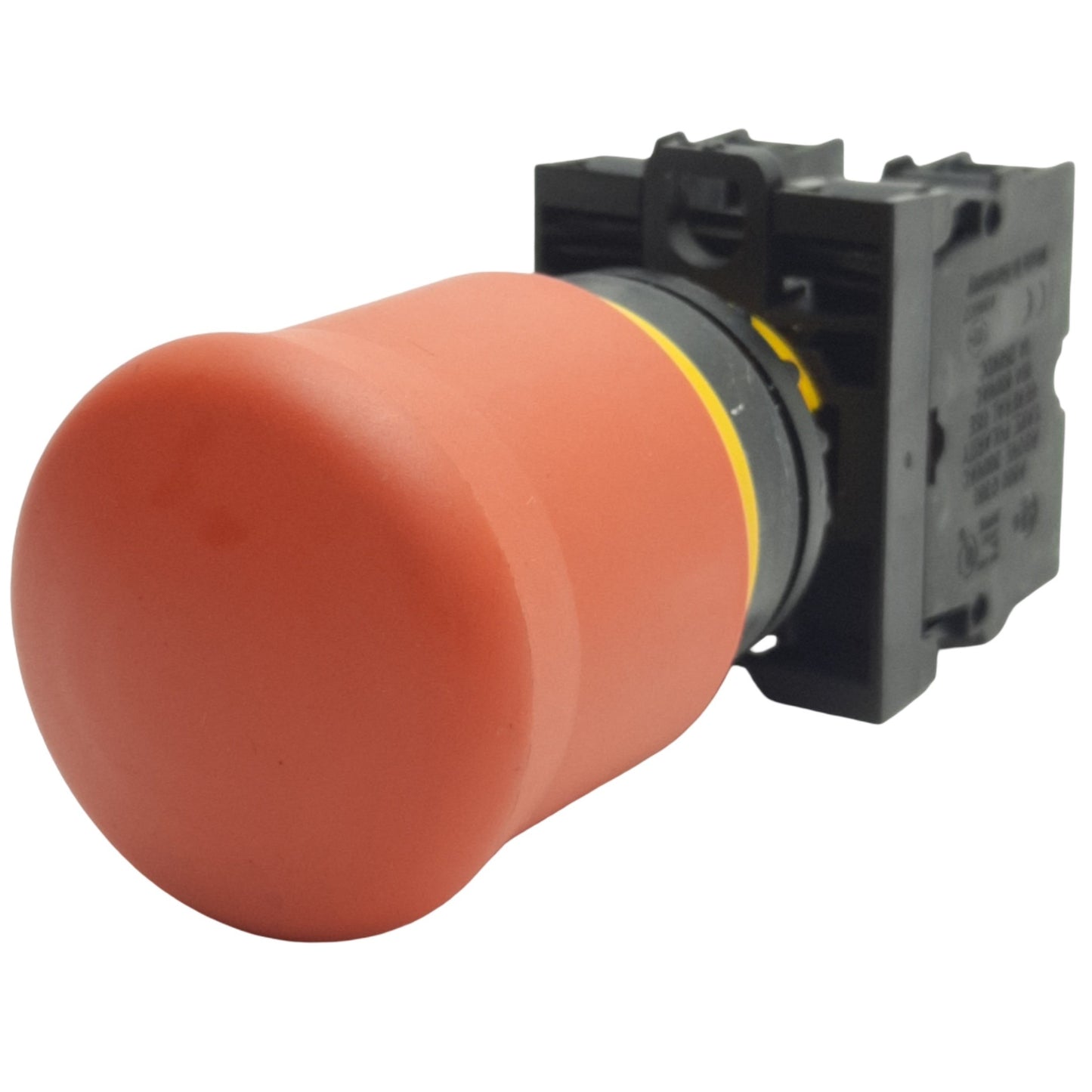 Used Eaton M22-PV-K02 Red Maintained E-Stop Push/Pull Button ø22.5mm, 2NC, 600VAC 10A