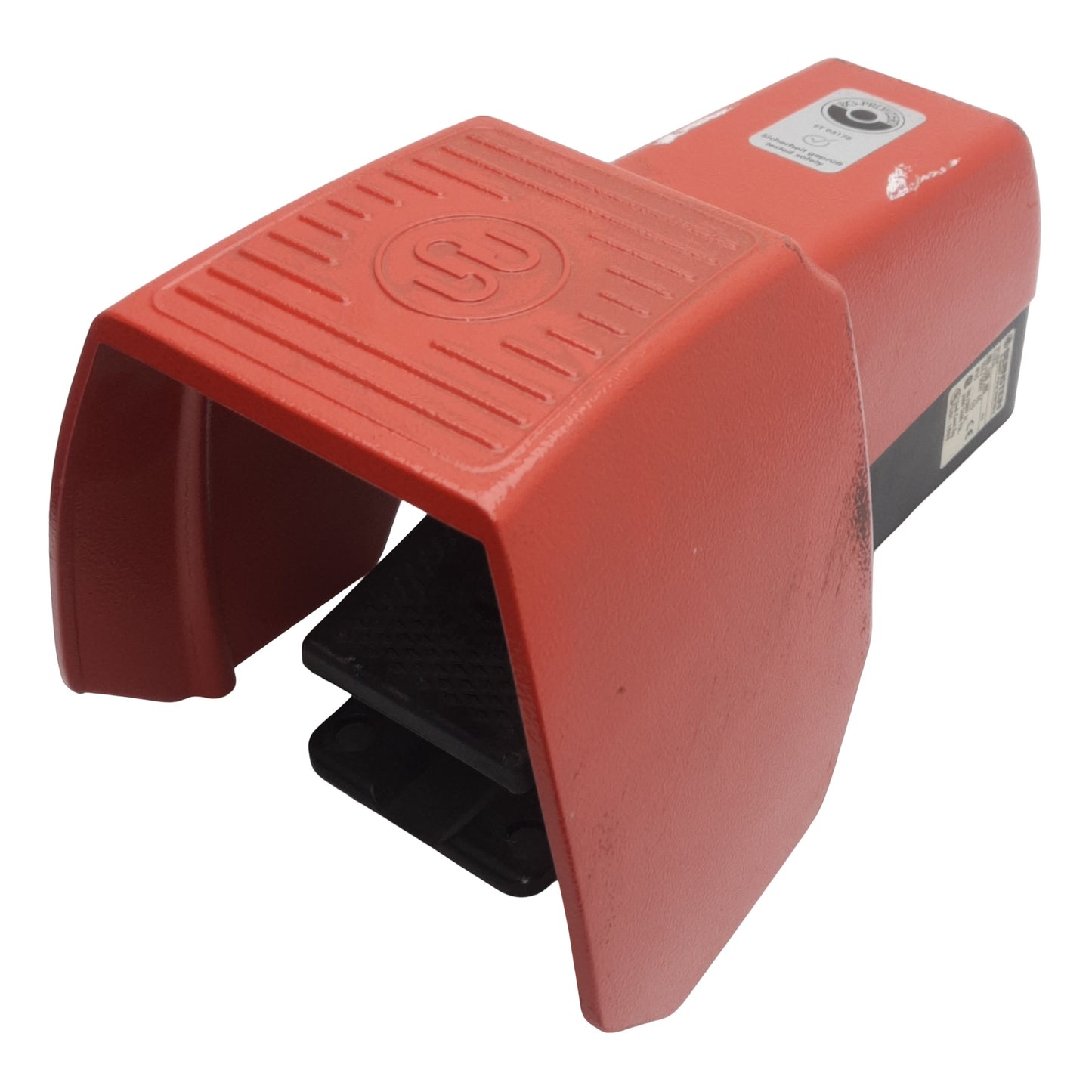 Used Bernstein F1-U1Z UN 606.1600.006 Single Pedal Foot Switch, SPDT, 10A 500VAC, M20