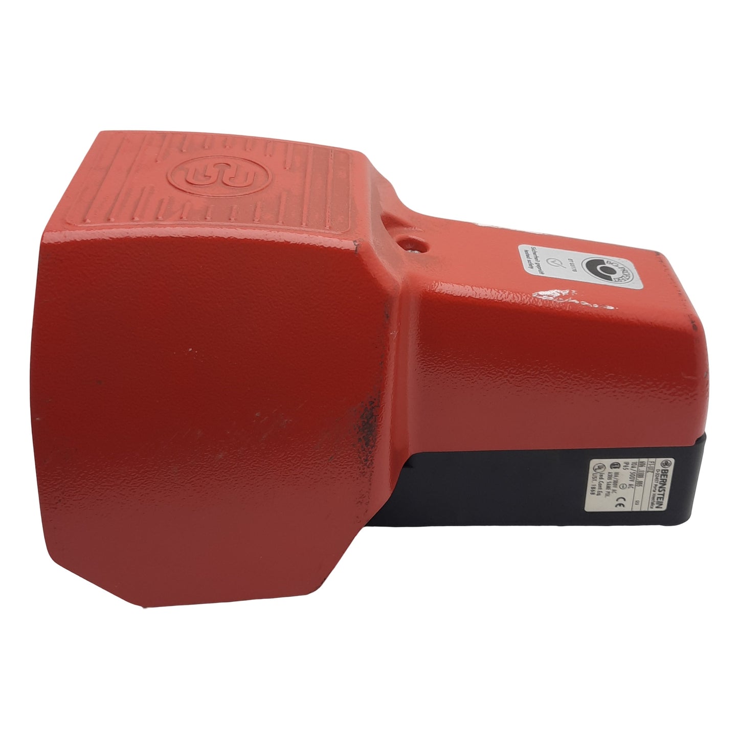 Used Bernstein F1-U1Z UN 606.1600.006 Single Pedal Foot Switch, SPDT, 10A 500VAC, M20