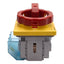 Used Siemens 3LD2203-0TK53 Rotary Disconnect Switch, ON/OFF, 3-Pole, 32A 600VAC 20HP