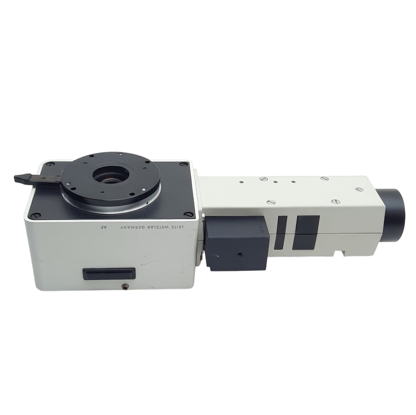Used Leitz Wetzlar 563466 Vertical Microscope Illuminator & Filter Block