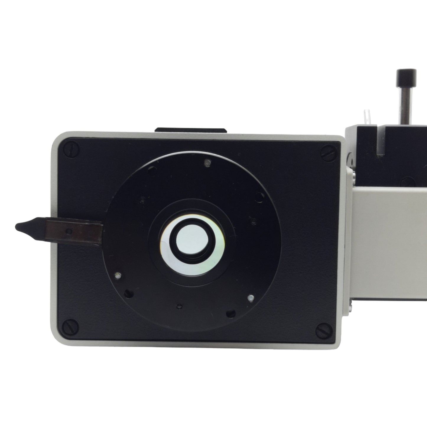Used Leitz Wetzlar 563466 Vertical Microscope Illuminator & Filter Block