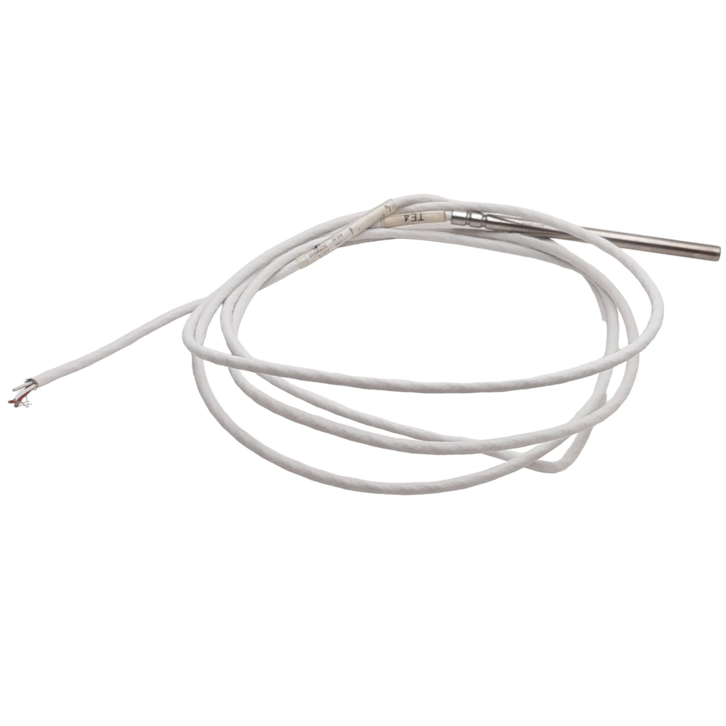 Used Platinum Temperature Sensor/100 Ohm RTD ø0.23in Sheath, 3.94in Length, 260°C Max
