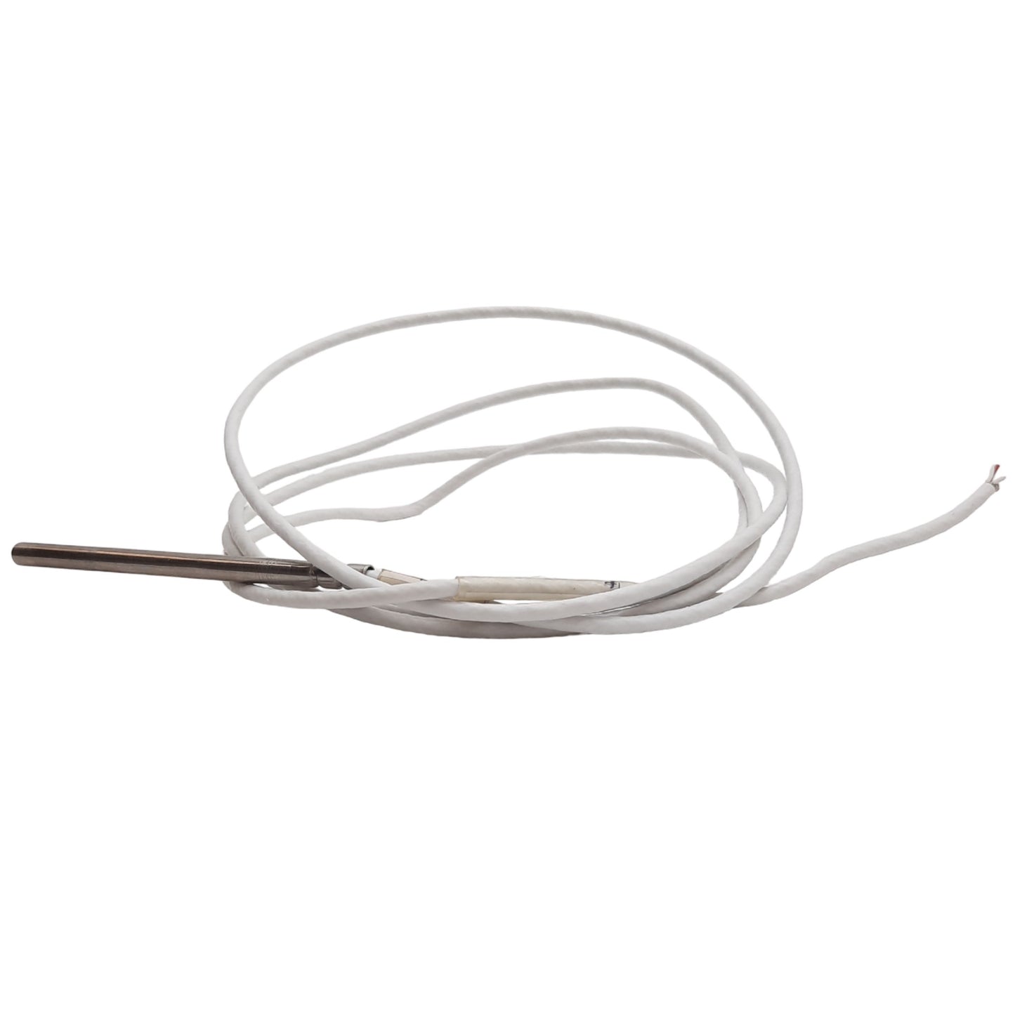 Used Platinum Temperature Sensor/100 Ohm RTD ø0.23in Sheath, 3.94in Length, 260°C Max