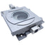 Used Nikon A4-B Heavy Duty XY Stage, Glass ø4.1", Dim. 10.25" L x 9" W x 3.25" H