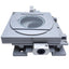 Used Nikon A4-B Heavy Duty XY Stage, Glass ø4.1", Dim. 10.25" L x 9" W x 3.25" H