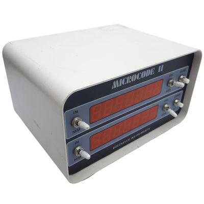 Used Boeckeler 2-M Microcode II, Micrometer DRO 2-Axis, 6.5"L x 5"W x 4.1"H, 115/220V