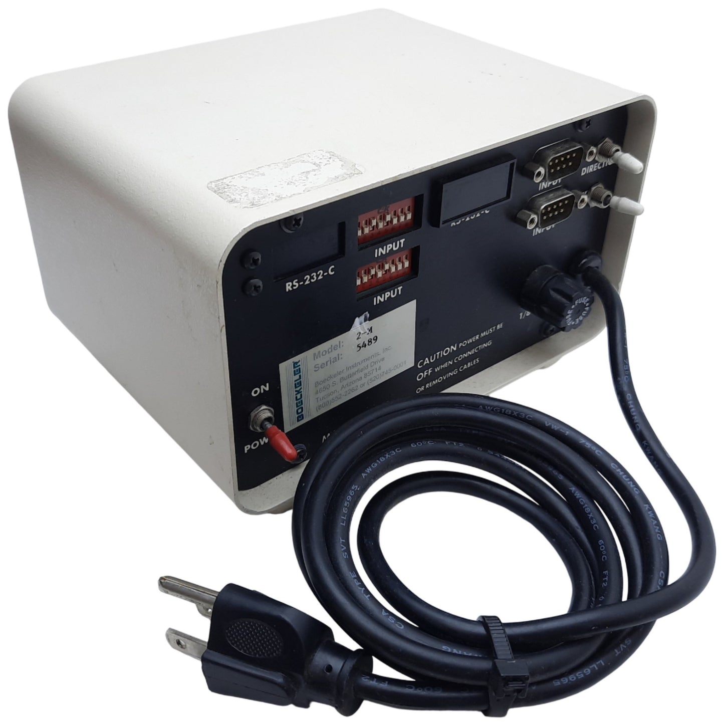 Used Boeckeler 2-M Microcode II, Micrometer DRO 2-Axis, 6.5"L x 5"W x 4.1"H, 115/220V