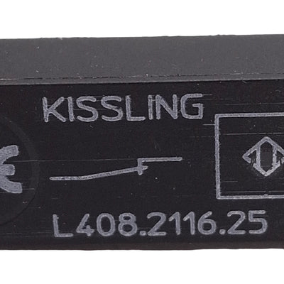 New – Open box Kissling L408.2116.25 Inductive Proximity Switch 10-30VDC, PNP-NC *Contacts*
