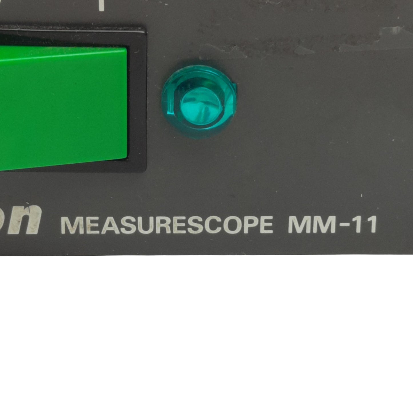 Used Nikon MM-11 Measurescope Microscope Front Panel Interface & Switch