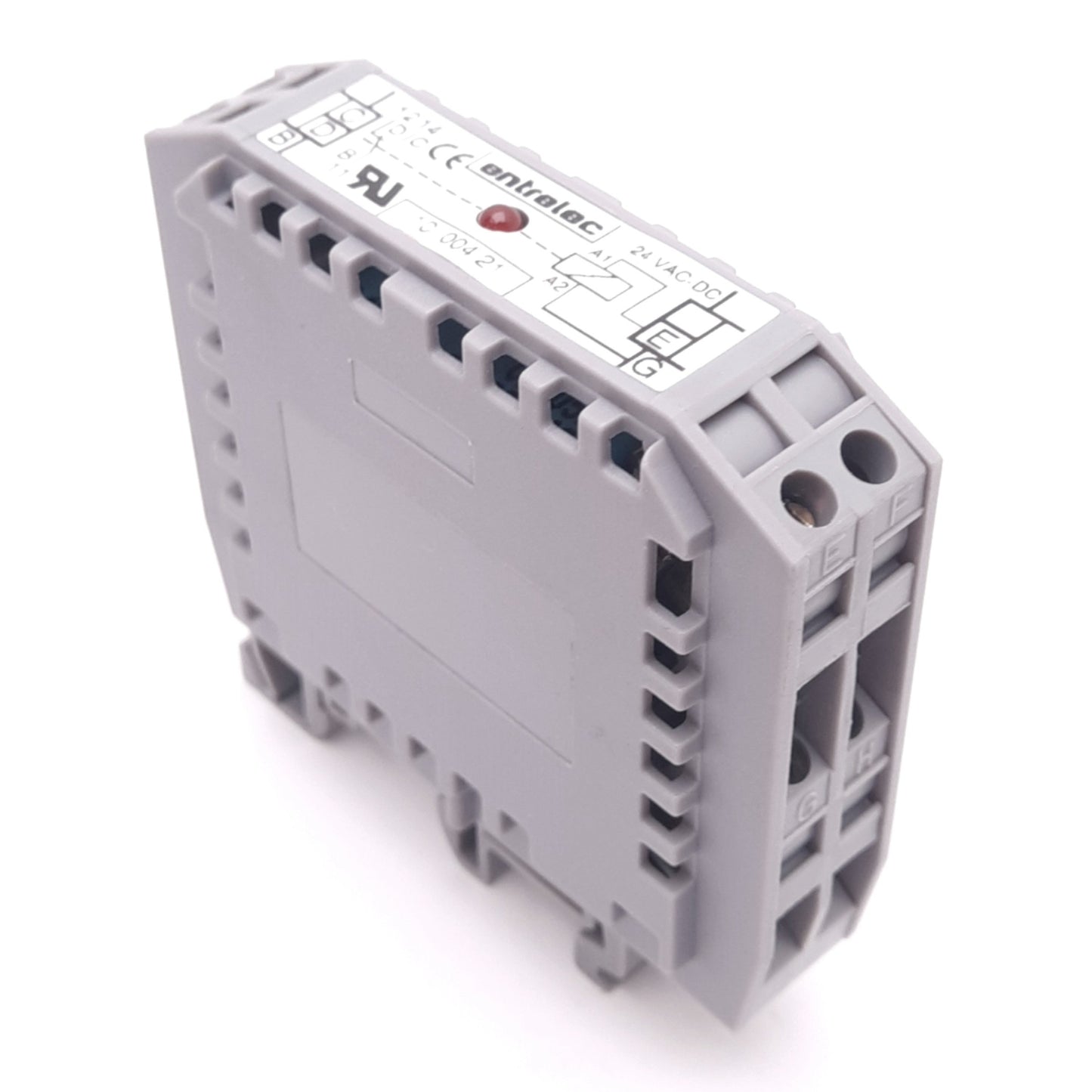 New – Open box Entrelec 1000421 Relay Interface Module, SPDT, 24VAC/DC, 10A