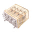 Used IDEC RH4B-U Ice-Cube Relay, 14-Pin, 4PDT, 240VAC 5A Max, 120VAC Coil