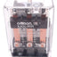 Used Omron MJN3C-DC24 Relay w/ Socket, 3PDT, 250VAC 10A Max, 24VDC Coil
