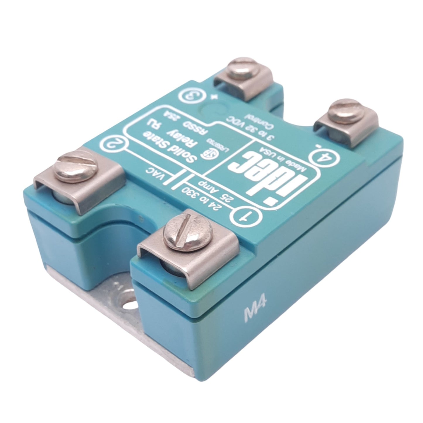 Used IDEC RSSD-25A Solid State Relay, 24-330VAC, 25A Max, 3-32VDC Control