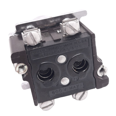 Used Eaton 10250T11 Momentary Push Button, ø30.5mm, 2NC, 600VAC/250VDC 10A Max
