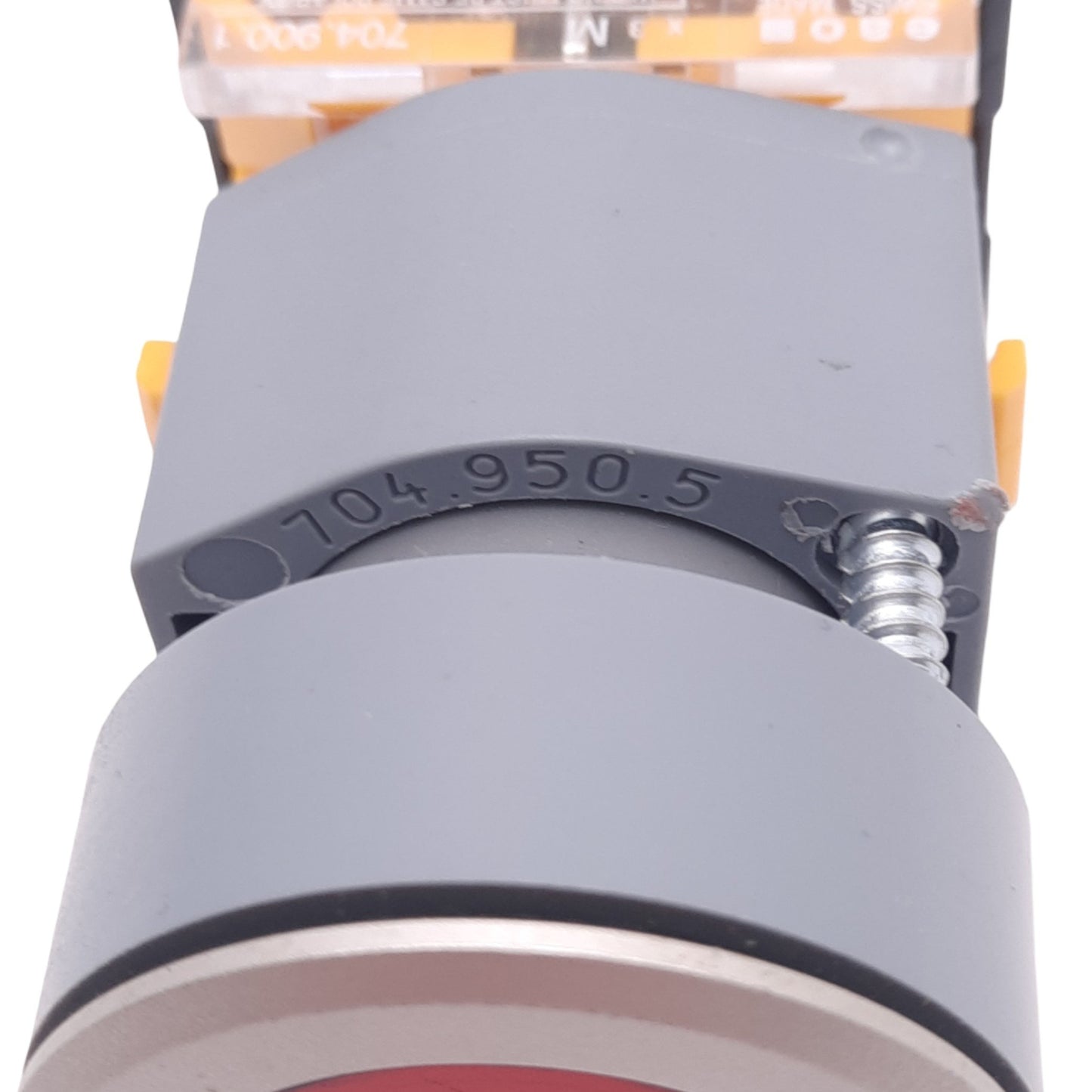 New – Open box EAO 704.950.5 704.900.1 Red Off Pushbutton, ø22.5mm, 1NO, 600VAC 10A Max