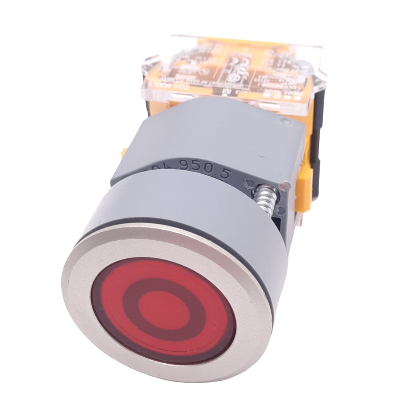 New – Open box EAO 704.950.5 704.900.1 Red Off Pushbutton, ø22.5mm, 1NO, 600VAC 10A Max