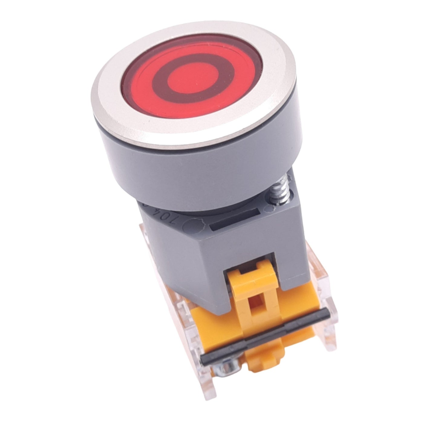 New – Open box EAO 704.950.5 704.900.1 Red Off Pushbutton, ø22.5mm, 1NO, 600VAC 10A Max