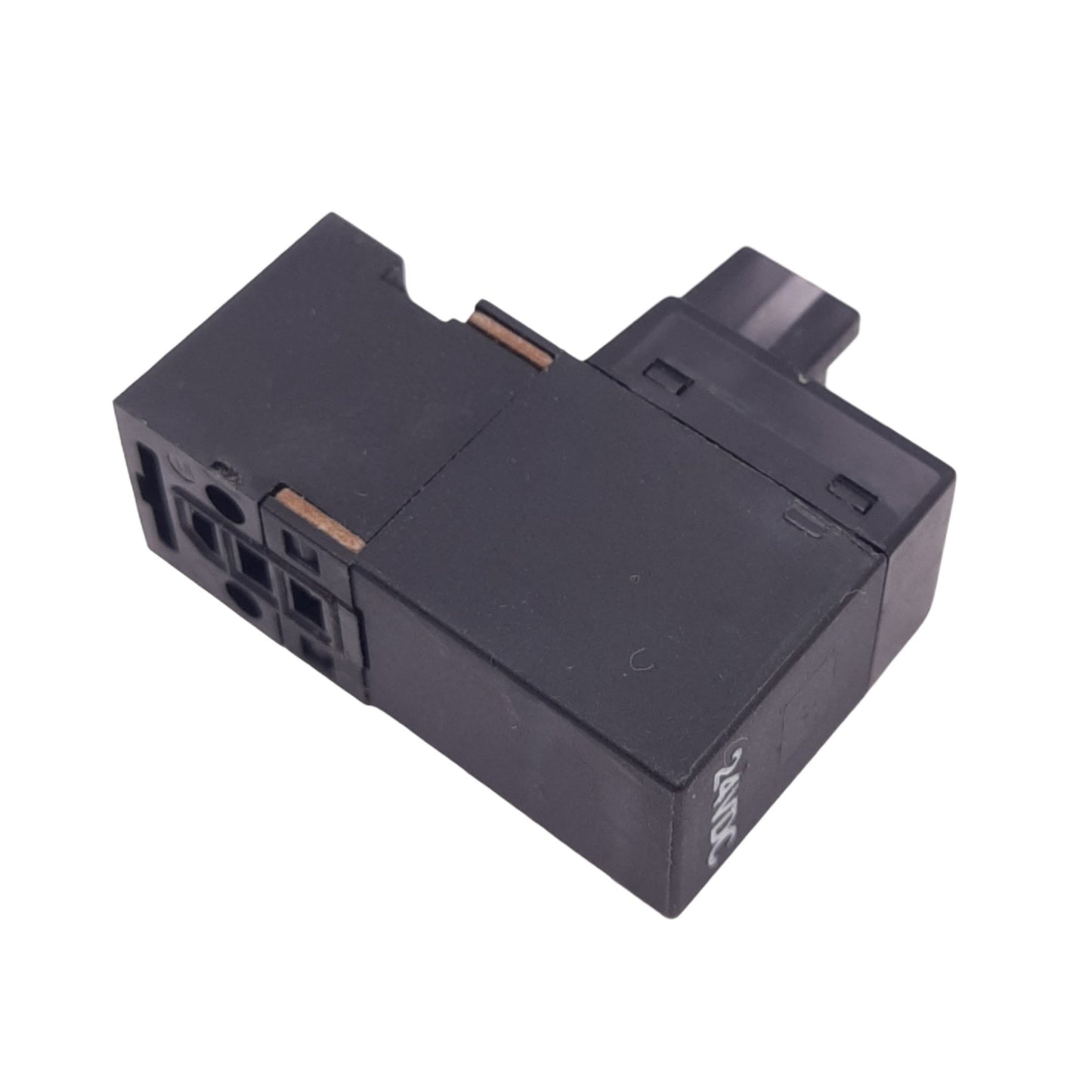 Used SMC NVJ114 Pneumatic Solenoid Valve, 3-Port, 0-0.7MPa Max, 24VDC Coil