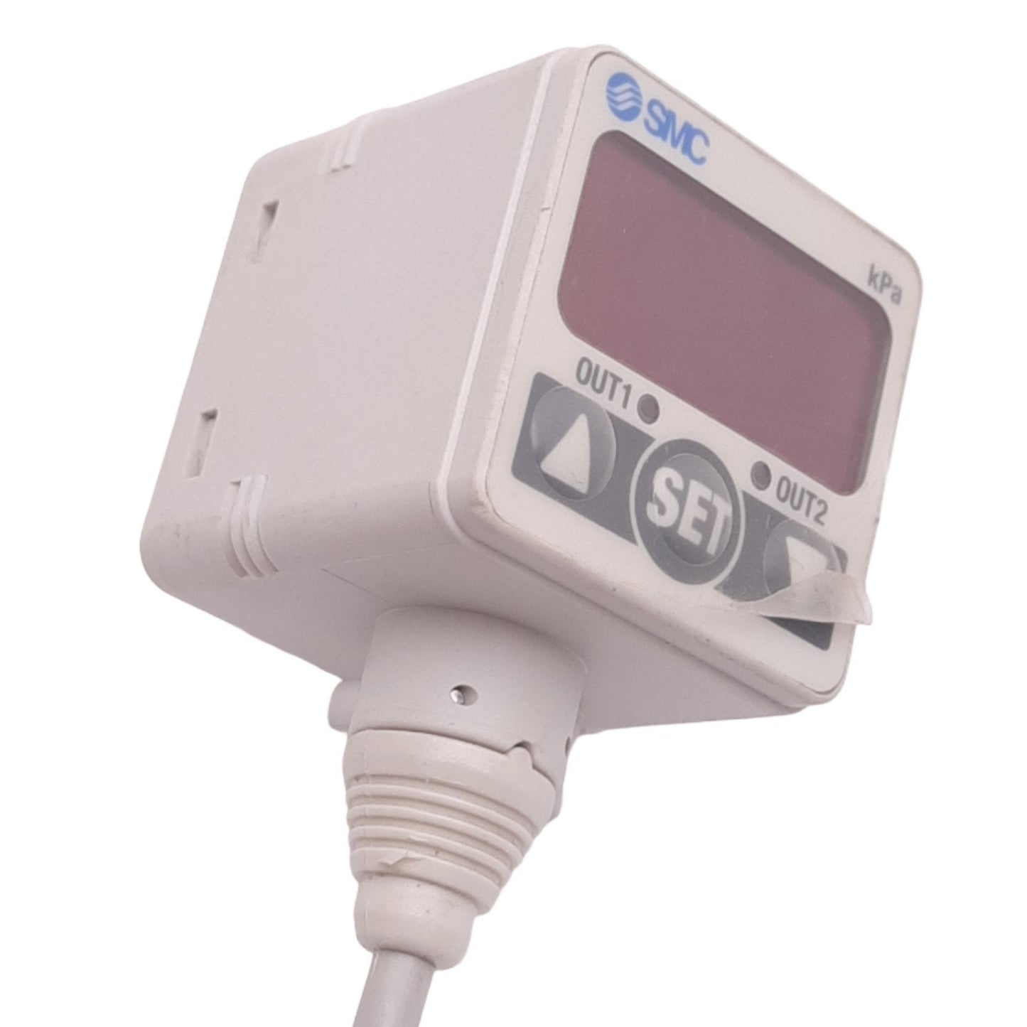 New – Open box SMC ZSE40-T1-62L Digital Vacuum Pressure Switch, -101.3~10.0kPa, 24VDC, 1/8NPT