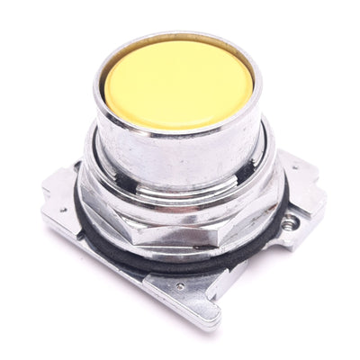 Used Eaton 10250T104 Flush Yellow Momentary Push Button Operator, ø30.5mm