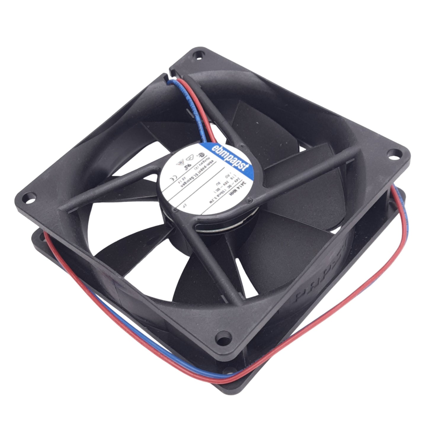 New ebm-papst 3414 NHH Compact Axial Fan, 92mm, 3250rpm, 24VDC 135mA, 3.2W