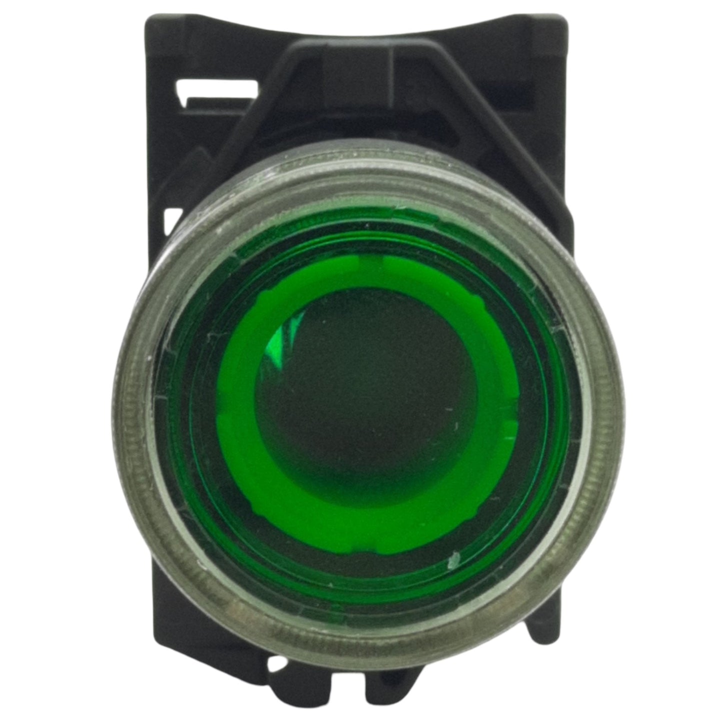 Used Allen Bradley 800E-3DL5GX10 Green Illuminated Momentary Push Button ø22.5, 1NO