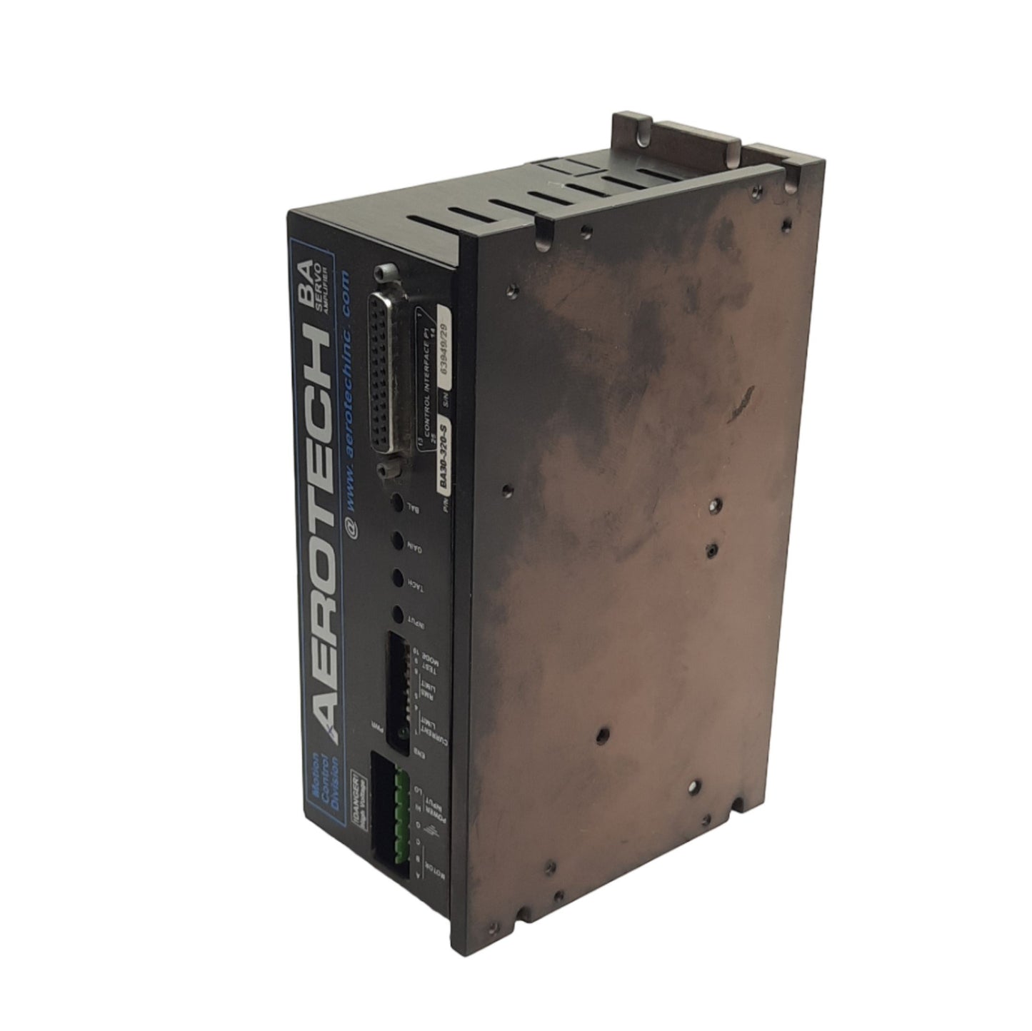 Used Aerotech BA30-320-S Servo Amplifier 320VDC Bus, 30A Peak, 56-230VAC Supply