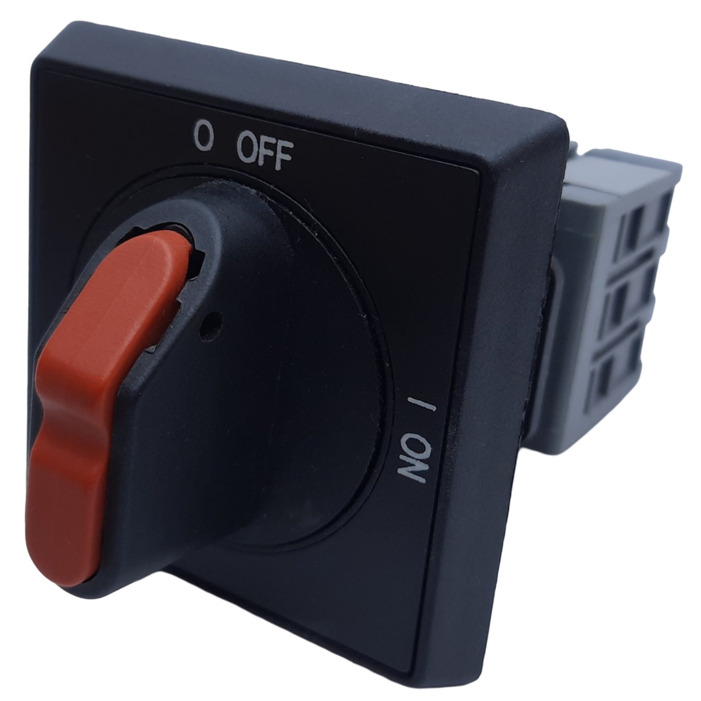 Used ABB OT32ET3 Rotary Disconnect Switch, 3-Pole, 30A 600VAC, Black, Panel Mount