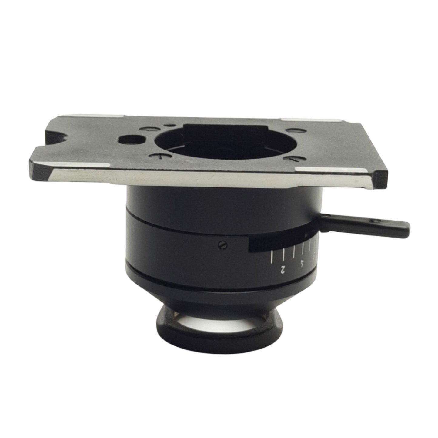 Used Leitz Wetzlar 513547 Microscope Swing Out Condenser Lens Mount