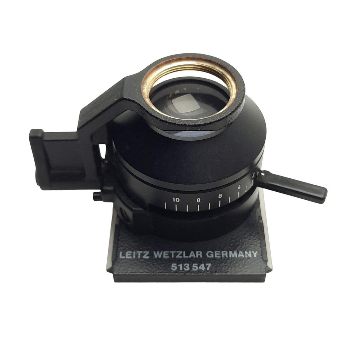 Used Leitz Wetzlar 513547 Microscope Swing Out Condenser Lens Mount
