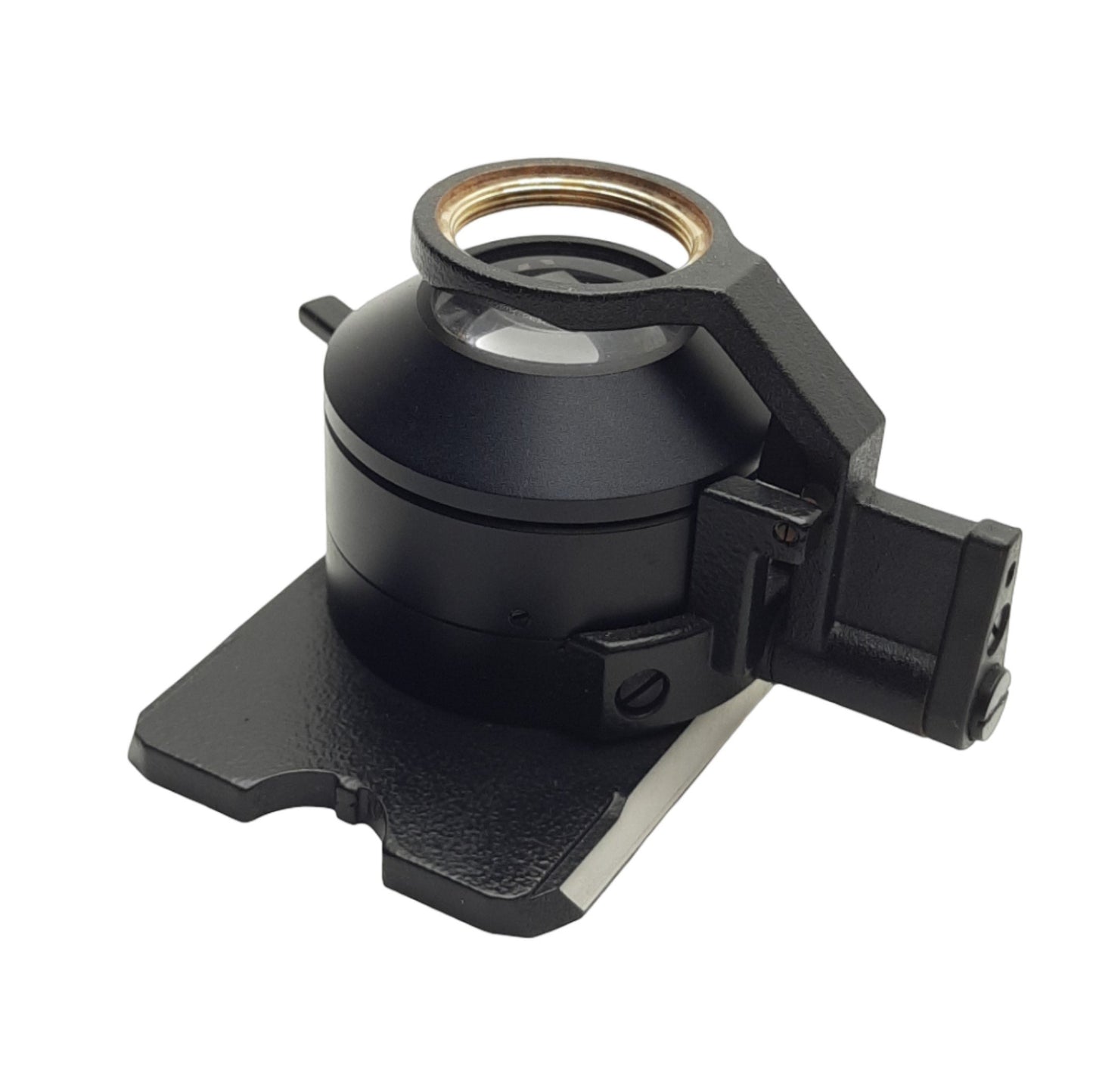 Used Leitz Wetzlar 513547 Microscope Swing Out Condenser Lens Mount