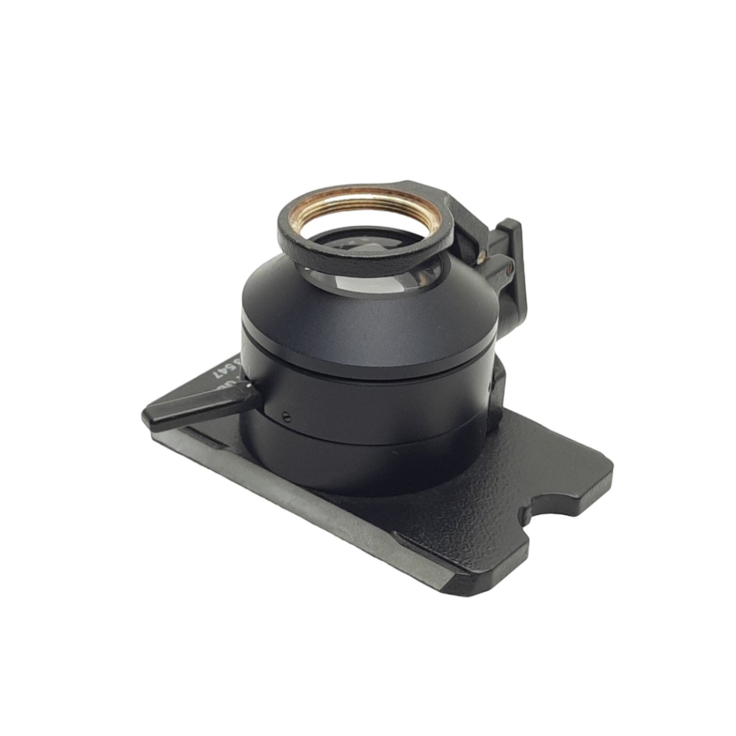 Used Leitz Wetzlar 513547 Microscope Swing Out Condenser Lens Mount