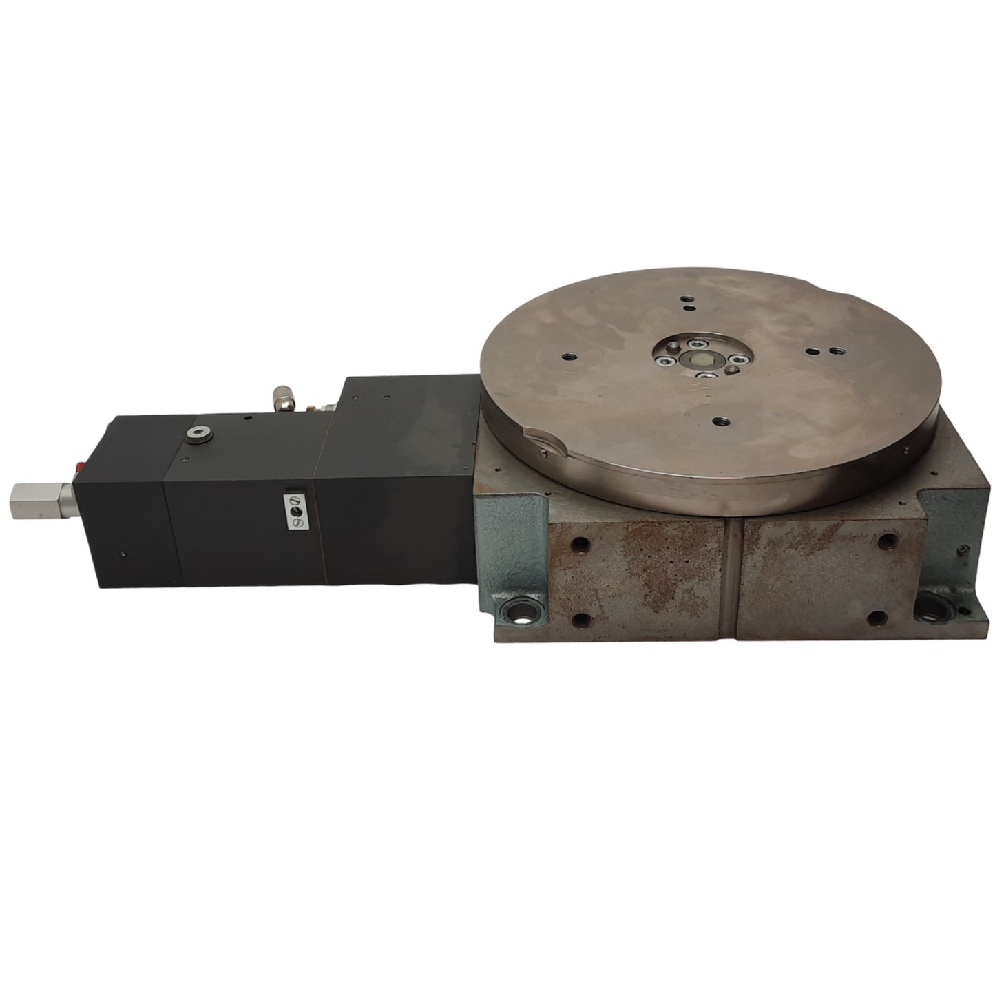 Used Festo ST-270-A-4 Pneumatic Rotary Indexing Table, Port G 1/8 ISO, 5-7 bar