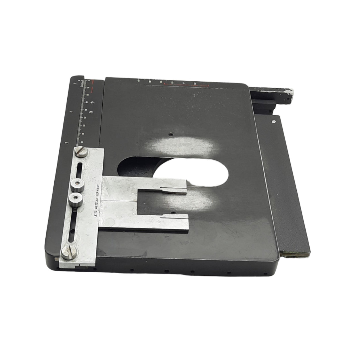 Used Leitz Wetzlar Microscope X-Y Positioning & Slide Table, 85mm x 45mm Travel