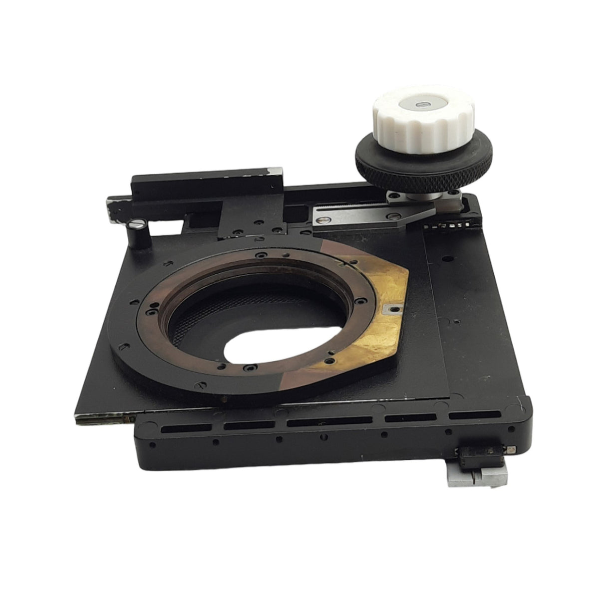 Used Leitz Wetzlar Microscope X-Y Positioning & Slide Table, 85mm x 45mm Travel