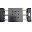 Used Robohand DLB-10M-B-B-50 Air Cylinder Linear Base Slide 100psi, ø0.75in Bore