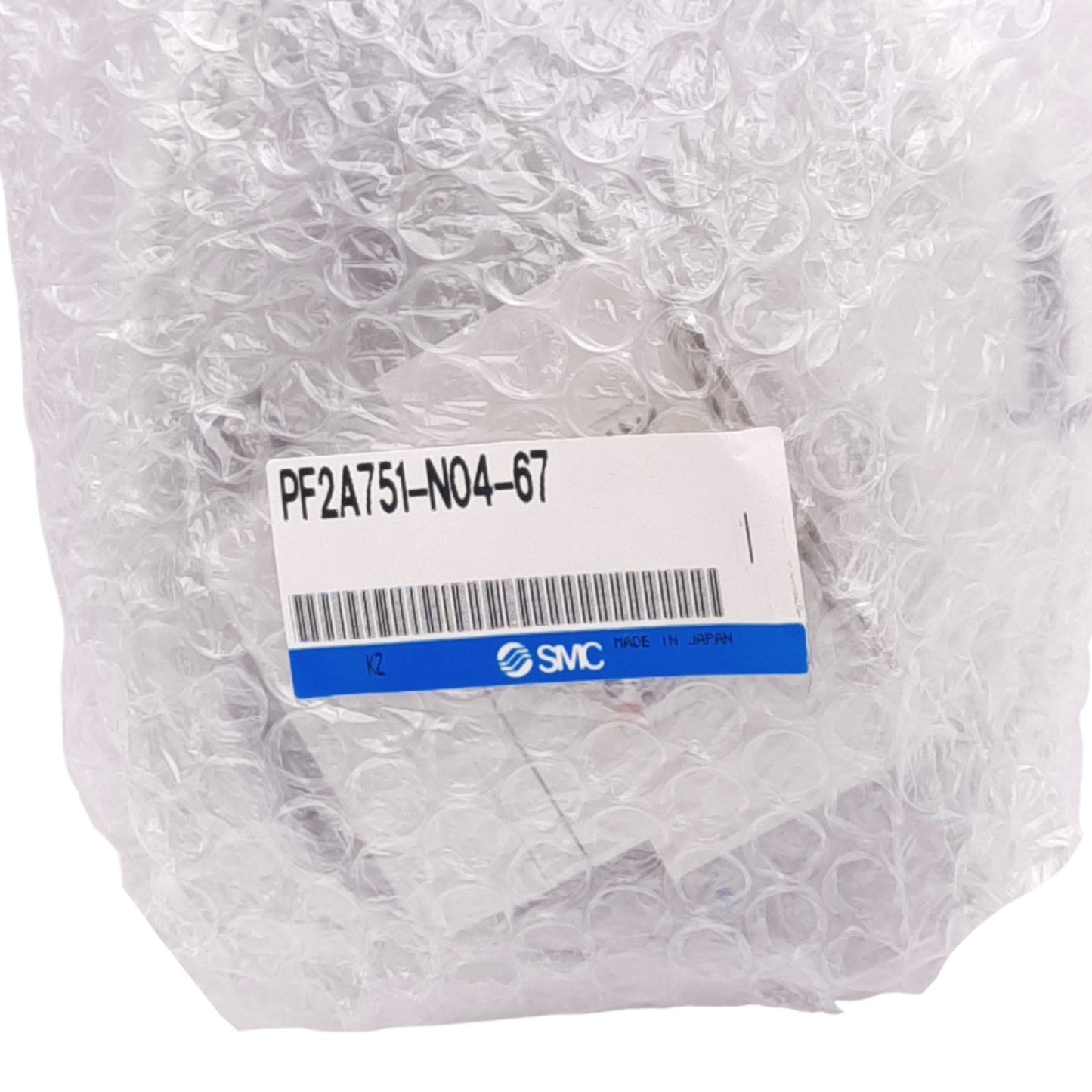 New SMC PF2A751-N04-67 Digital Flow Switch, 50-500L/min, 1/2" NPT, 12-24VDC, 0.75MPa