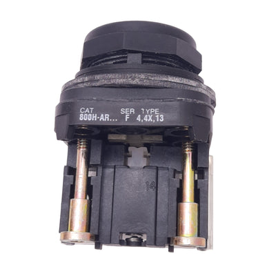 Used Allen Bradley 800H-AR6A Red Momentary Push Button, 30mm, 1NO 1NC, 600V Max