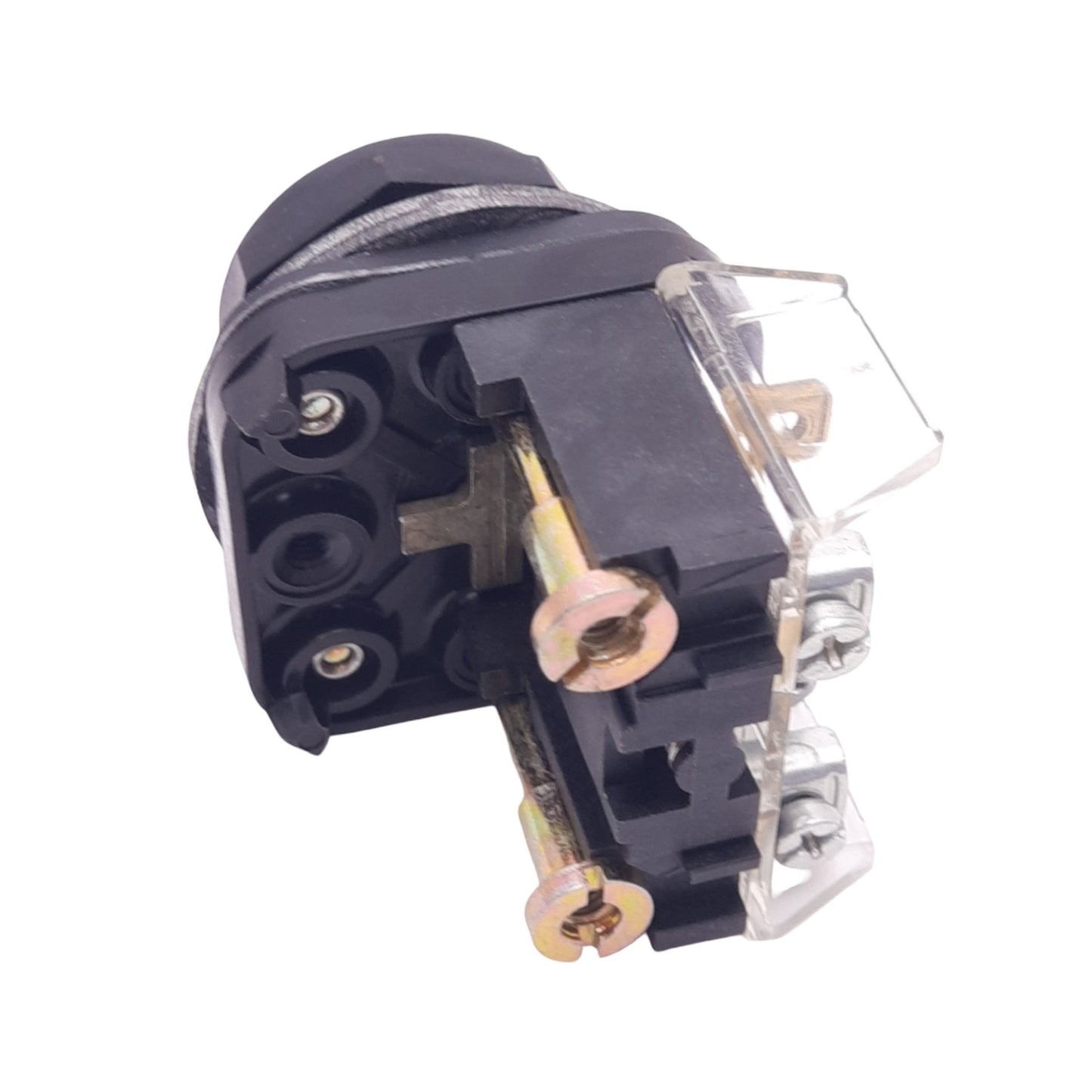 Used Allen Bradley 800H-AR6A Red Momentary Push Button, 30mm, 1NO 1NC, 600V Max