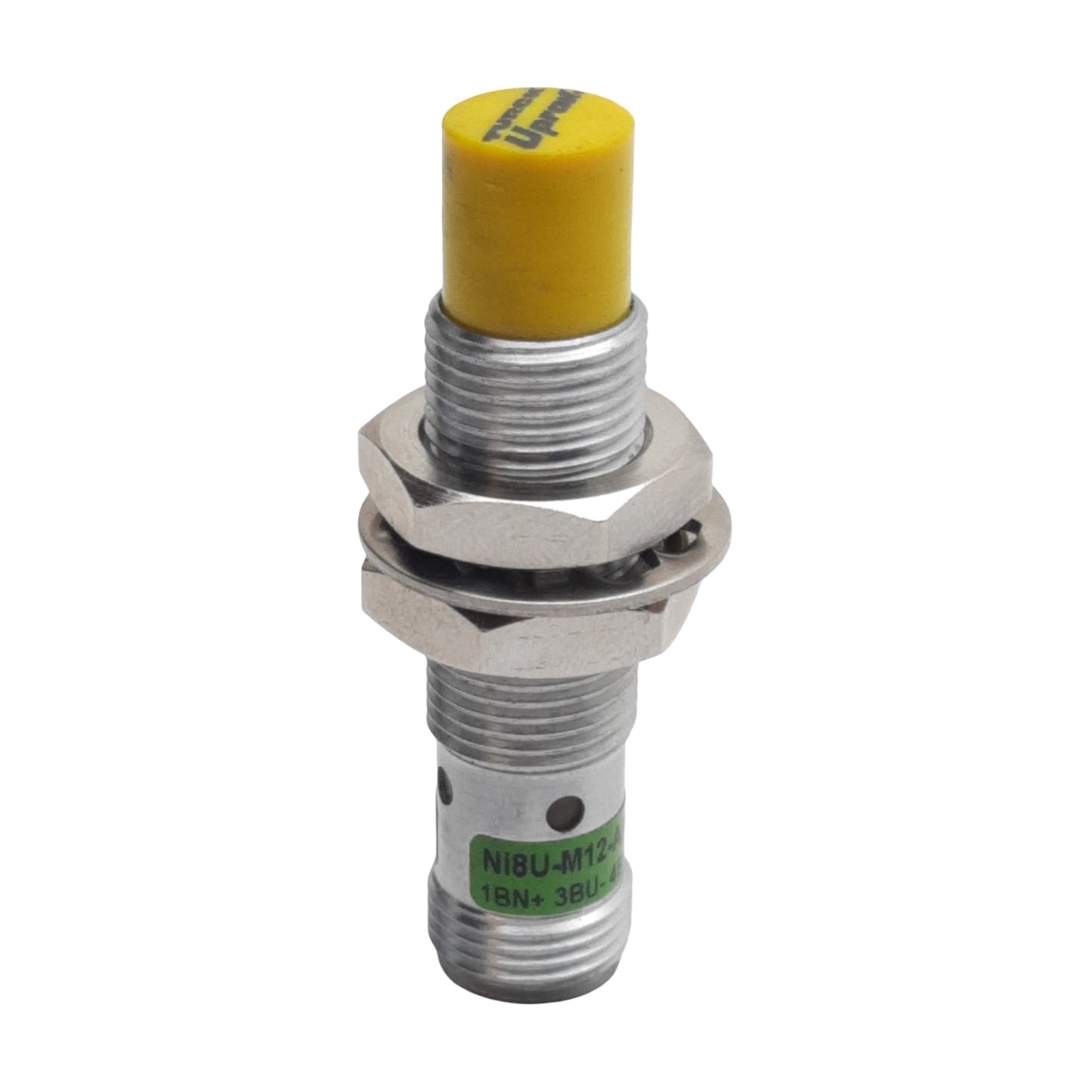 Used Turck NI8U-M12-AP6X-H1141 Proximity Sensor PNP NO, 8mm, 10-30VDC, 4-Pin M12 Male