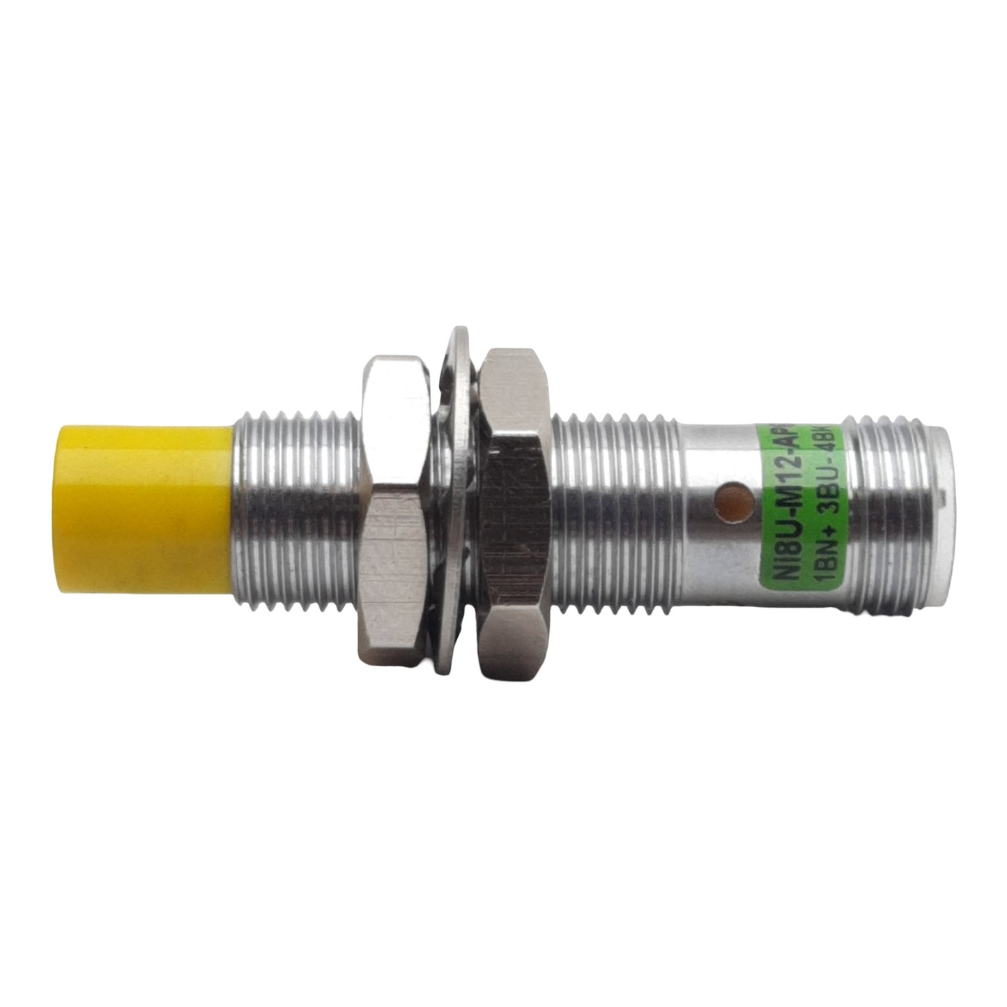 Used Turck NI8U-M12-AP6X-H1141 Proximity Sensor PNP NO, 8mm, 10-30VDC, 4-Pin M12 Male