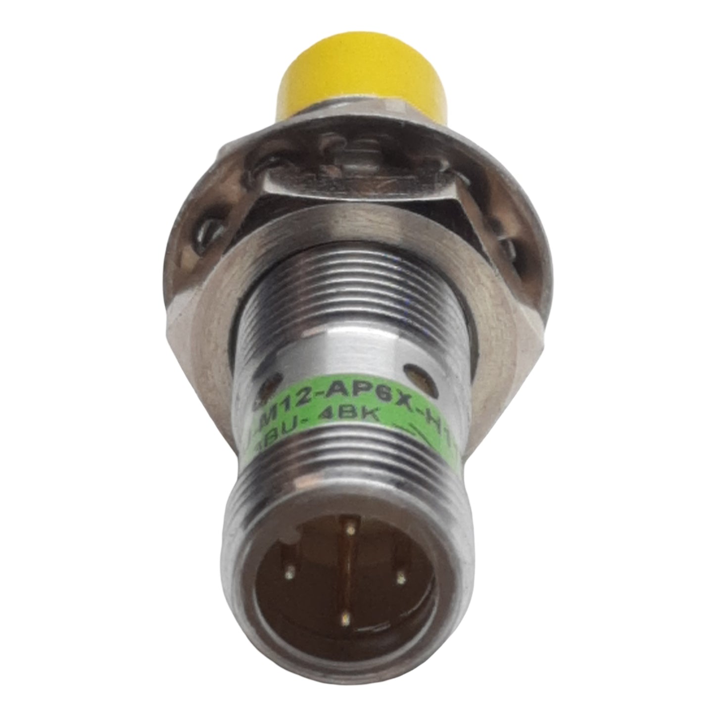 Used Turck NI8U-M12-AP6X-H1141 Proximity Sensor PNP NO, 8mm, 10-30VDC, 4-Pin M12 Male