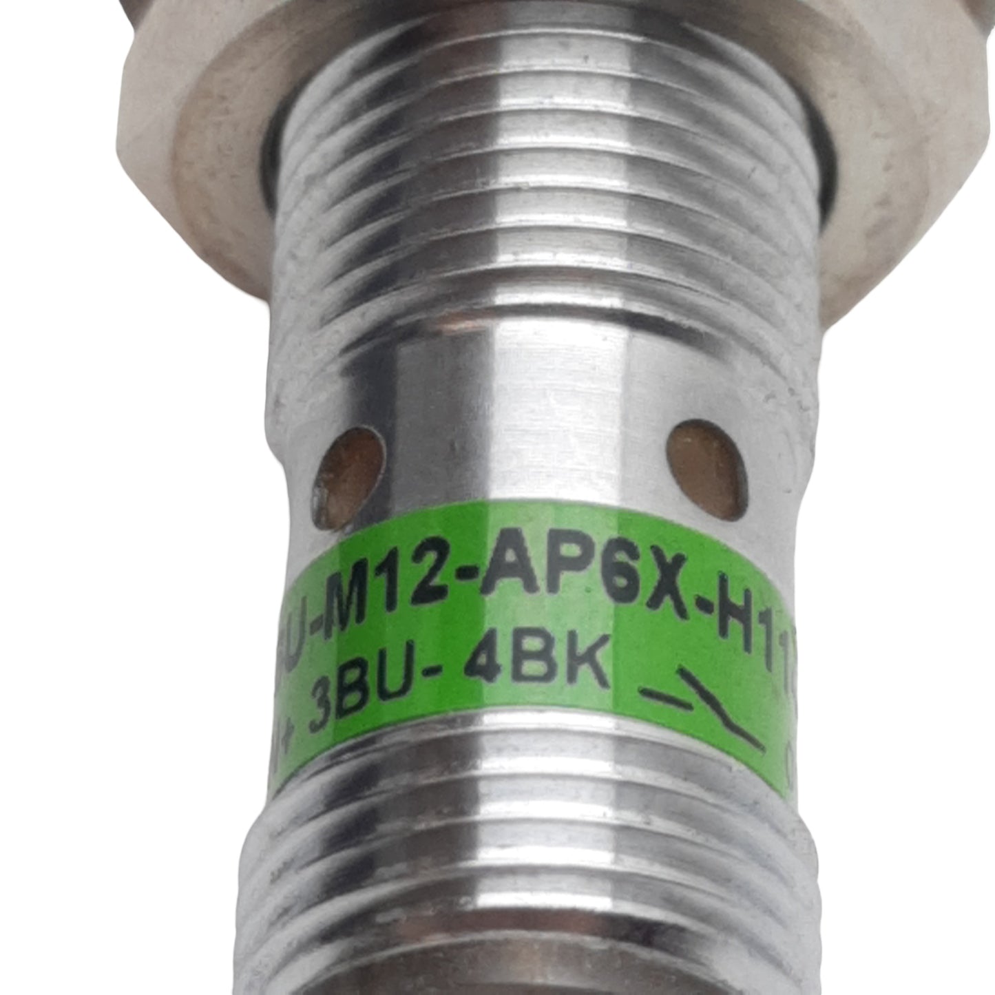 Used Turck NI8U-M12-AP6X-H1141 Proximity Sensor PNP NO, 8mm, 10-30VDC, 4-Pin M12 Male